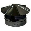 Gray Metal Products Caps 4-In Galv Chimney Caps 4-327